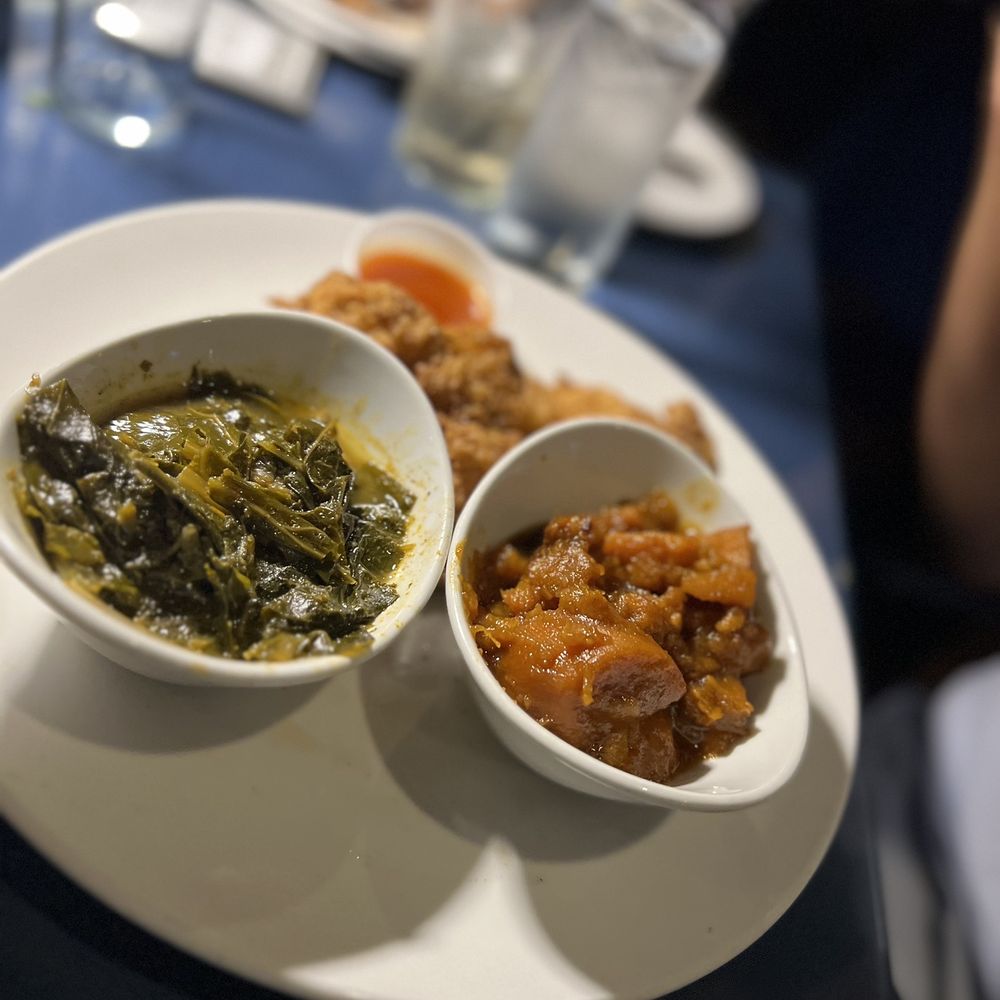 SavannahBlue - two bowls of food on a plate - New American Near Me - Detroit, Michigan SavannahBlue - two bowls of food on a plate - New American Near Me - Detroit, Michigan
