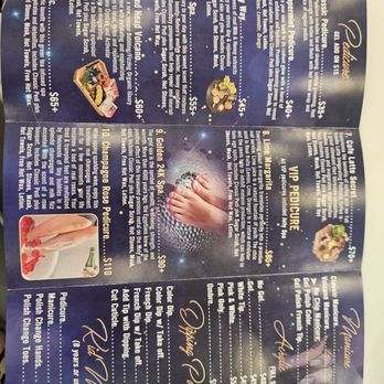 Galaxy Nail Bar - Inside brochure pricing - Waxing Near Me - Springfield, Illinois