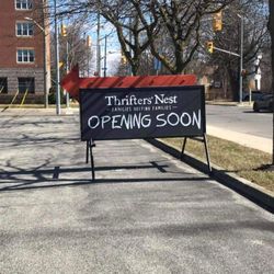 Thrifters' Nest - They're opening in April