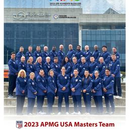 This is the US Masters Team in Korea This is the US Masters Team in Korea
