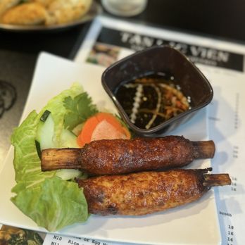 Tan Lac Vien - A3. Shrimp Paste on Sugarcane Skewers - Vietnamese Near Me - Pittsburgh, Pennsylvania Tan Lac Vien - A3. Shrimp Paste on Sugarcane Skewers - Vietnamese Near Me - Pittsburgh, Pennsylvania