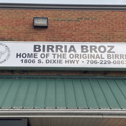 Birria Broz - Hard to miss this sign.