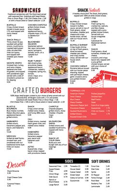 Menu photo 2 The Shack Wings & Brews El Paso, TX Menu photo 2 The Shack Wings & Brews El Paso, TX
