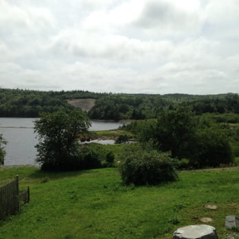 The Henley House - View of the harbour from the back patio - American Near Me - Sheet Harbour, Nova Scotia