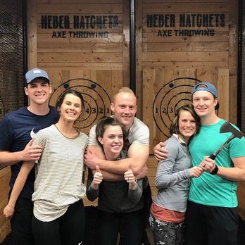 Heber Hatchets Axe Throwing - Rexburg - Date night at Heber Hatchets! - Axe Throwing Near Me - Rexburg, Idaho Heber Hatchets Axe Throwing - Rexburg - Date night at Heber Hatchets! - Axe Throwing Near Me - Rexburg, Idaho