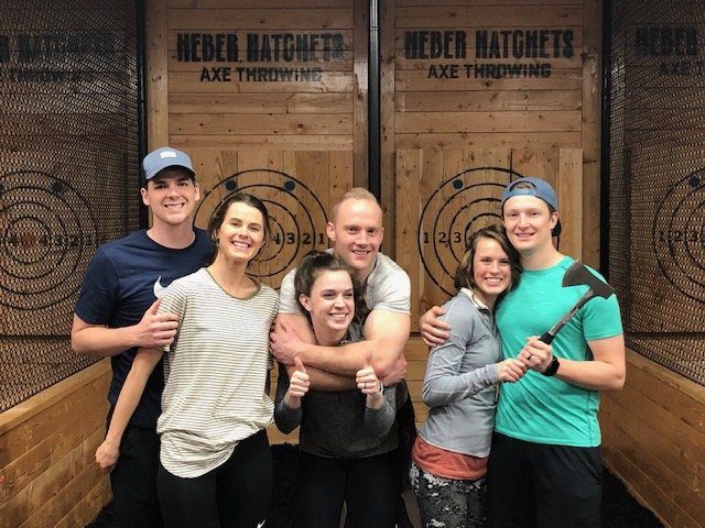 Heber Hatchets Axe Throwing - Rexburg Logo