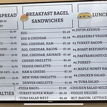 5th Ave Bagelry - Menu - Bagels Near Me - Torrance, California 5th Ave Bagelry - Menu - Bagels Near Me - Torrance, California
