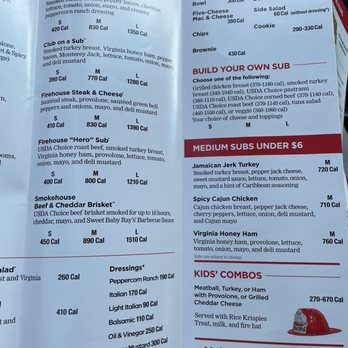 Firehouse Subs - Menu - Sandwiches Near Me - Riverside, California