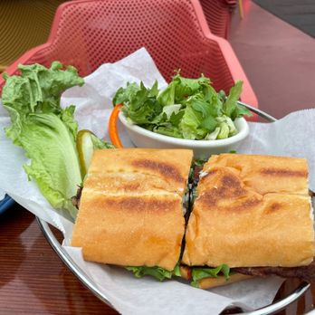 Nepenthe - Scrimp BLT with Salad - New American Near Me - Big Sur, California Nepenthe - Scrimp BLT with Salad - New American Near Me - Big Sur, California