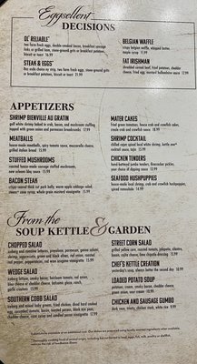 Menu photo 1 Bayview Café Biloxi, MS Menu photo 1 Bayview Café Biloxi, MS