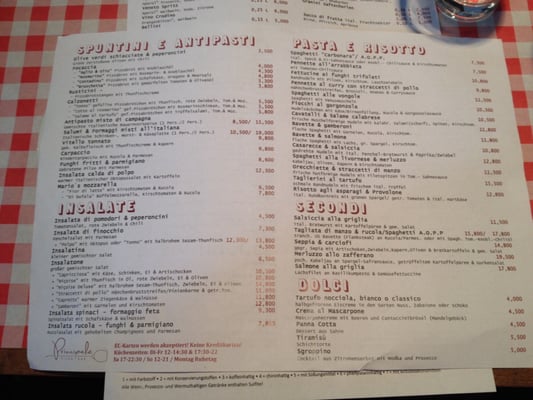 Menu photo 5 Principale Pizzabar Dusseldorf, NW Menu photo 5 Principale Pizzabar Dusseldorf, NW