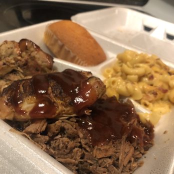 The Pig Rig BBQ - 2 Meat Combo Meal Platter - Barbeque Near Me - Wallingford, Connecticut