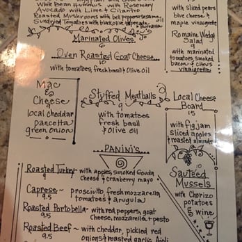 Moondog's Lounge - A shot of the menu - Cocktail Bars Near Me - Auburn, New York
