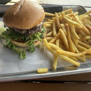 The Waterfront - Cheeseburger and fries - Seafood Near Me - Daphne, Alabama The Waterfront - Cheeseburger and fries - Seafood Near Me - Daphne, Alabama