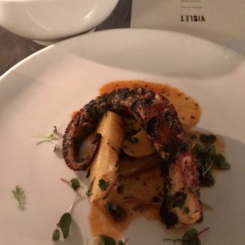 Violet - Grilled Spanish Octopus ($13) - New American Near Me - Seattle, Washington