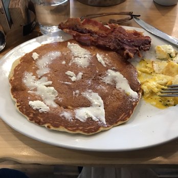 First Watch - Almost forgot to take a pic before I devoured it! This is the Trifecta. - Breakfast & Brunch Near Me - Fort Worth, Texas