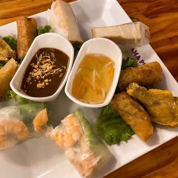 Mama Pho - Appetizer platter - Vietnamese Near Me - Honolulu, Hawaii Mama Pho - Appetizer platter - Vietnamese Near Me - Honolulu, Hawaii