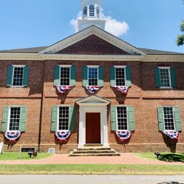 Exterior outside entrance of Historic 1767 Chowan County Courthouse - Exterior - Edenton, North Carolina Exterior outside entrance of Historic 1767 Chowan County Courthouse - Exterior - Edenton, North Carolina