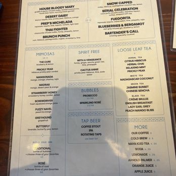 Prep & Pastry on Grant - Drinks menu - Breakfast & Brunch Near Me - Tucson, Arizona Prep & Pastry on Grant - Drinks menu - Breakfast & Brunch Near Me - Tucson, Arizona