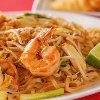 Hot Wok - Classic Thai stir-fried rice noodles with juicy shrimp, crunchy peanuts, fresh bean sprouts, and a tangy-sweet sauce - Chinese Near Me - Franklin, Tennessee Hot Wok - Classic Thai stir-fried rice noodles with juicy shrimp, crunchy peanuts, fresh bean sprouts, and a tangy-sweet sauce - Chinese Near Me - Franklin, Tennessee