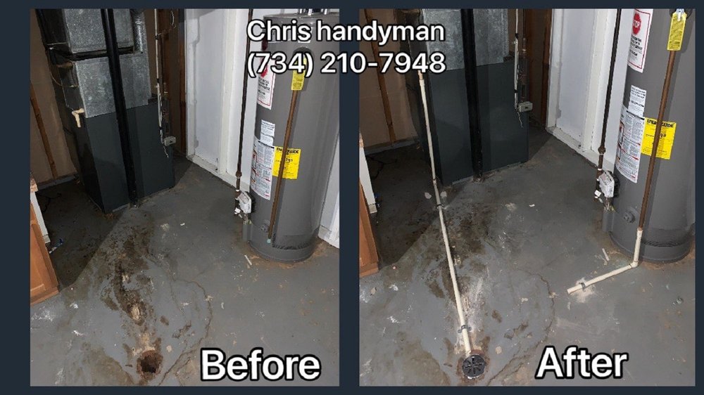 Slide of Chris Handyman, Plumber & Electrician
