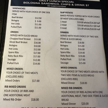 Leon's Smoke Shack BBQ - Menu 3/2023 - Barbeque Near Me - Tulsa, Oklahoma