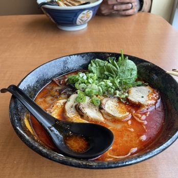 Great Tiger Ramen - Shio chicken Ramen level three spicy - Ramen Near Me - Long Beach, California