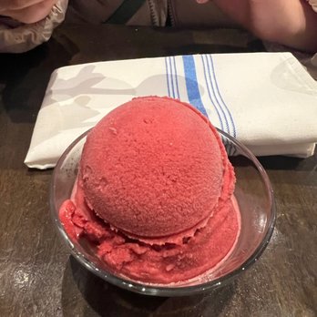La Marcha Tapas Bar - sorbet of the day: blackberry cabernet--so good - Spanish Near Me - Berkeley, California La Marcha Tapas Bar - sorbet of the day: blackberry cabernet--so good - Spanish Near Me - Berkeley, California