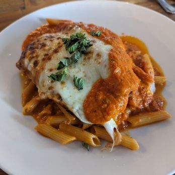 Park Place Restaurant & Bar - Drunken Chicken Parmesan, lunch special - Bars Near Me - New Hyde Park, New York