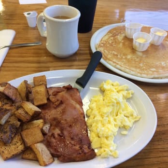 Old Lighthouse Diner - Captains Breakfast with ham. - Breakfast & Brunch Near Me - Bristol, Tennessee Old Lighthouse Diner - Captains Breakfast with ham. - Breakfast & Brunch Near Me - Bristol, Tennessee