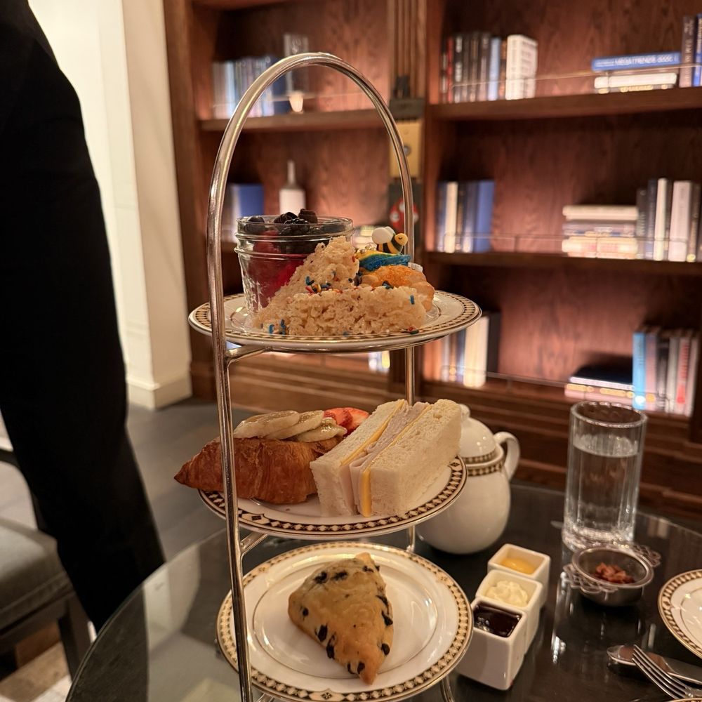 Fairmont Olympic Hotel, Seattle - Kids portion of the afternoon tea service - Hotels Near Me - Seattle, Washington