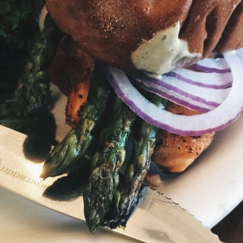 Eat Chow - Salmon burger - Breakfast & Brunch Near Me - Costa Mesa, California Eat Chow - Salmon burger - Breakfast & Brunch Near Me - Costa Mesa, California