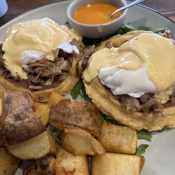 El Sazon Cocina & Tragos - I believe this was the benedictos. - Tacos Near Me - Minneapolis, Minnesota El Sazon Cocina & Tragos - I believe this was the benedictos. - Tacos Near Me - Minneapolis, Minnesota