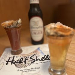 The Half Shell - Happy hour!!! Why not!!