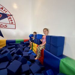 Gyminny Kids  La Jolla UTC - The foam pit at Gyminny Kids is always a blast!