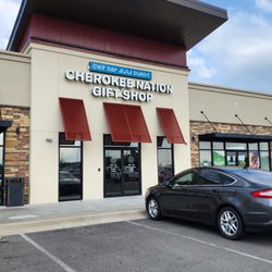Cherokee Nation Gift Shop - Outside entrance May 2024