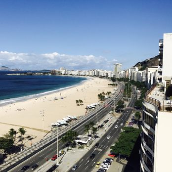 Arena Copacabana Hotel - View from the pool on the roof - Hotels Near Me - Rio de Janeiro, RJ