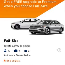 Budget Car Rental - False promotion on website