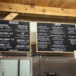 Kimball Farm - Lancaster - Cafe menu