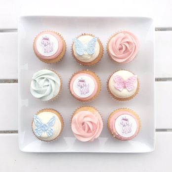 Copper Whisk Cakes - Princess themed cupcakes! - Custom Cakes Near Me