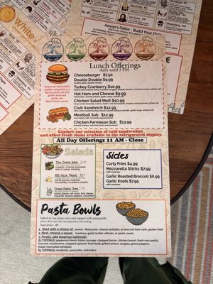 Menu photo 2 Fabled Pizza and Provisions Blowing Rock, NC Menu photo 2 Fabled Pizza and Provisions Blowing Rock, NC