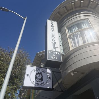 Stray Dog - Sick signage - Coffee & Tea Near Me - San Francisco, California