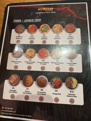 Menu photo 3 Yoshiya Umami Beef Bowl San Antonio, TX Menu photo 3 Yoshiya Umami Beef Bowl San Antonio, TX