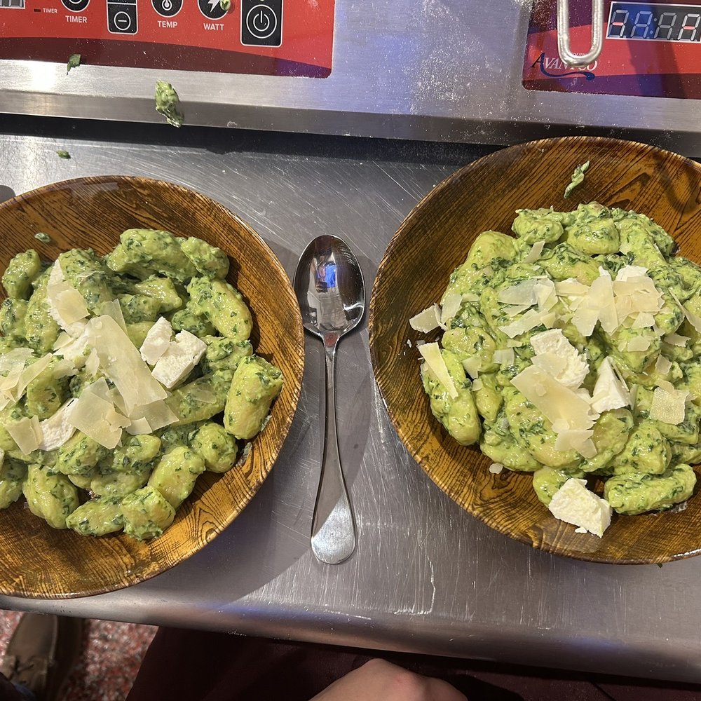 Gnocchi pesto!