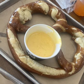 Smoke & Fire Social Eatery - Giant Pretzel W/ Cheese Sauce - Comfort Food Near Me - Paramount, California Smoke & Fire Social Eatery - Giant Pretzel W/ Cheese Sauce - Comfort Food Near Me - Paramount, California