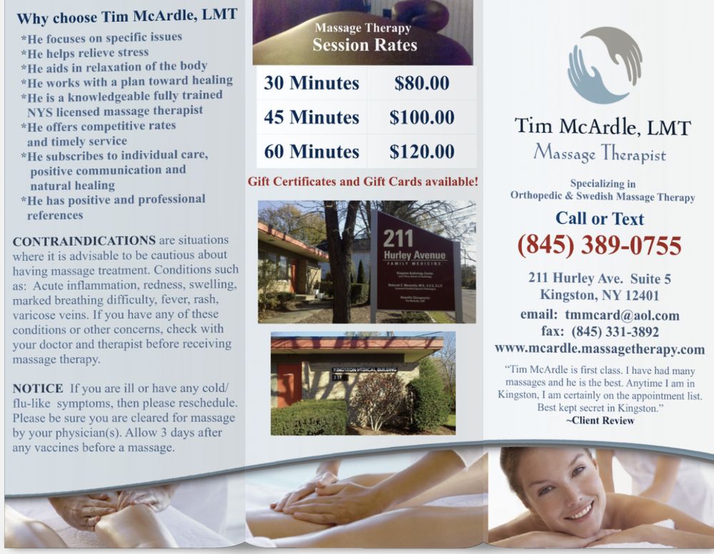 Tim McArdle, LMT Logo