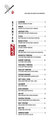 Menu photo 8 Yanagi Sushi Toronto, ON