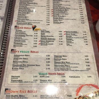 Joy Sushi - Good sushi options for vegetarians! - Sushi Bars Near Me - San Mateo, California