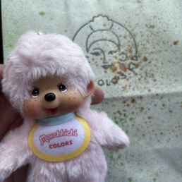 Baby Pink Keychain Monchhichi Baby Pink Keychain Monchhichi