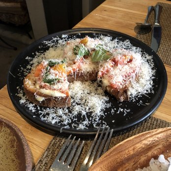 Husk - Sourdough bread with Duke's mayonnaise, tomatoes and herbs. - American Near Me - Charleston, South Carolina